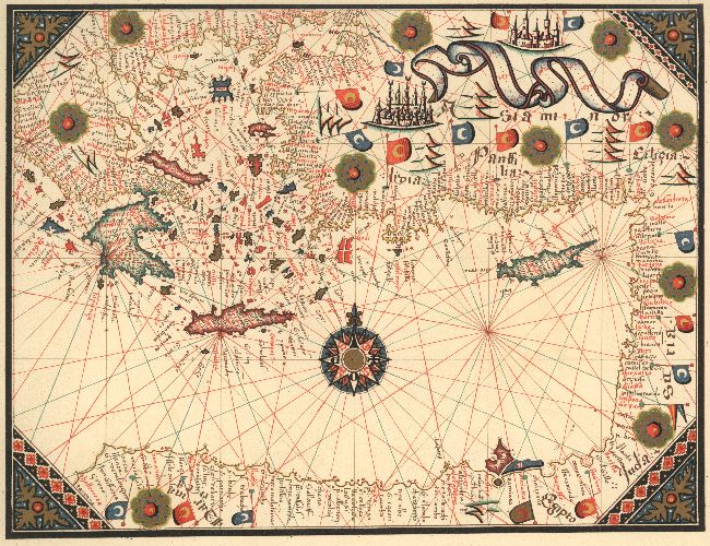 portolánová mapa